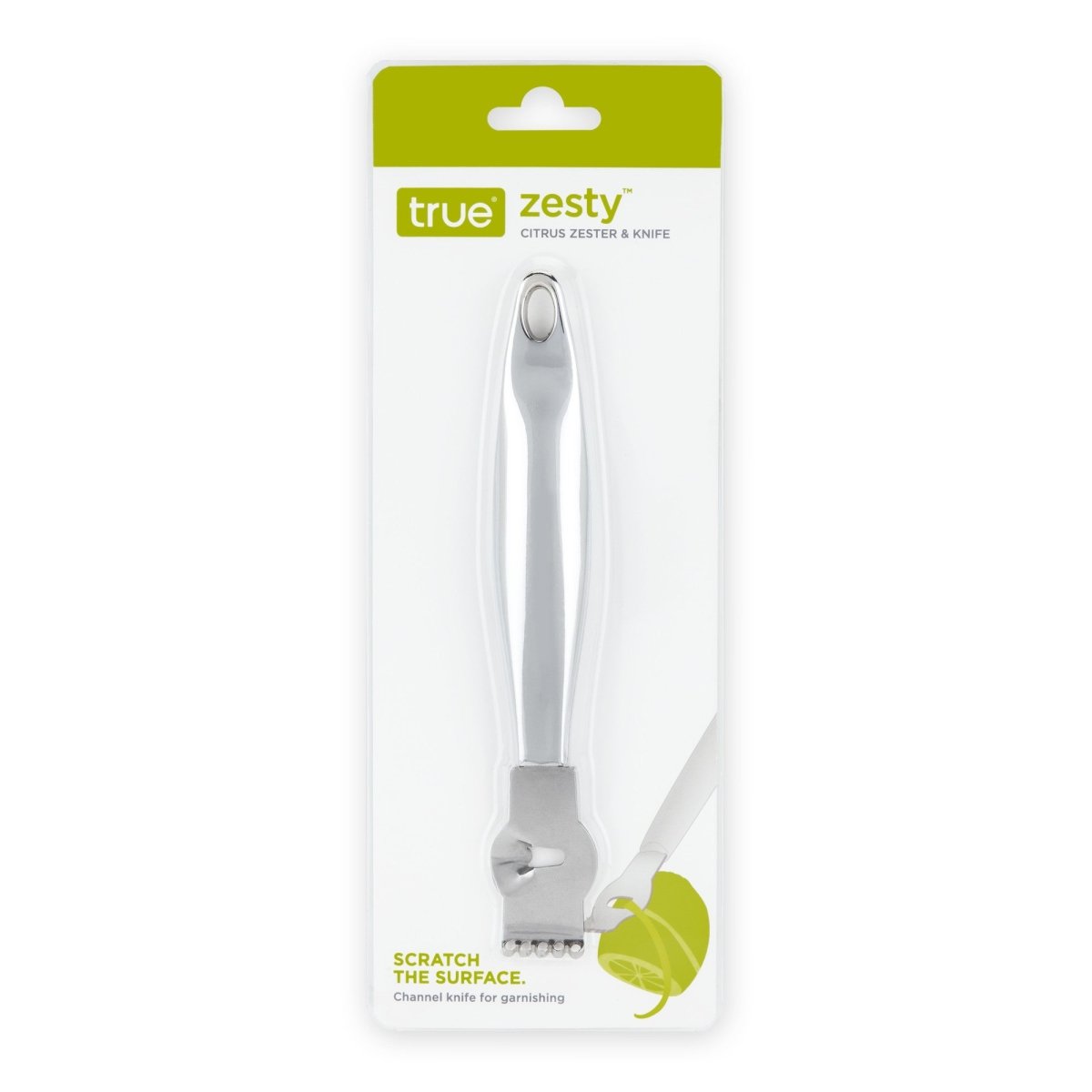 TRUE Zesty™ Citrus Zester & Channel Knife - lily & onyx