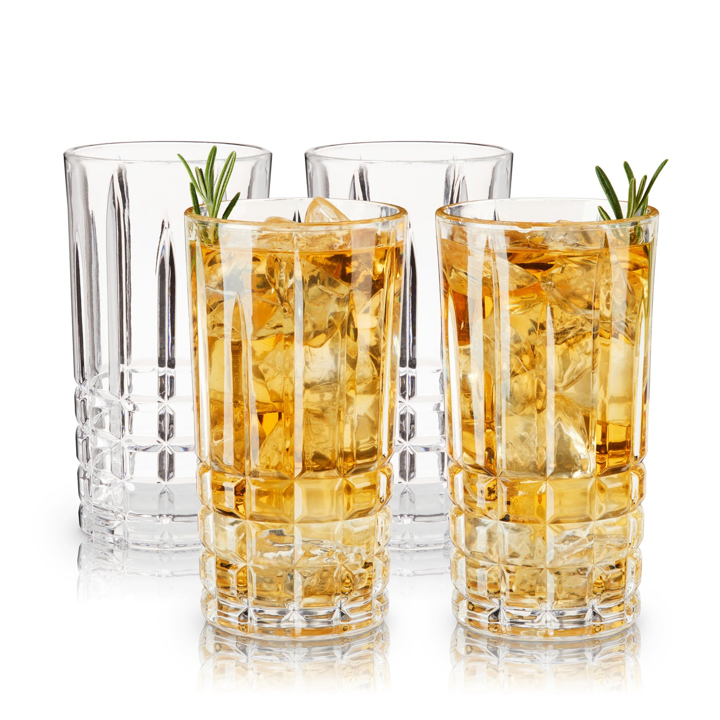 Viski Highland Highball Tumblers, Set of 4 - lily & onyx